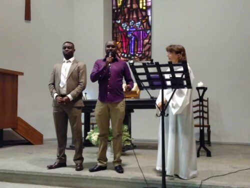 With Pastor
